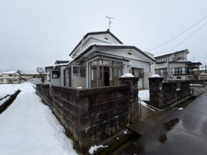 駐車場造成前